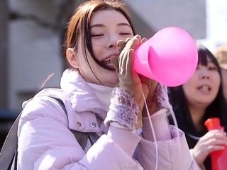 Cumshot Oozing from Asian Japanese Pussy Hole