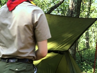 Sexy scout fucked raw by scoutmaster