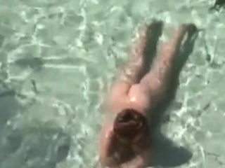 Aunt and Uncle caught on the beach