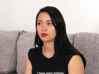 Petite Colombian Teen Railed In The Ass