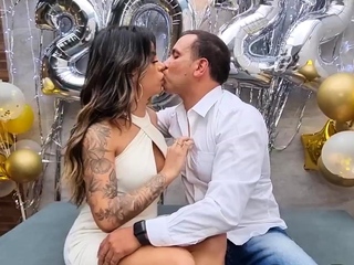 Real brazilian tgirl jerking and teasing