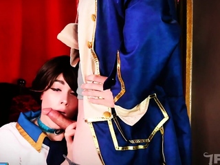 Shemale in stockings barebacked