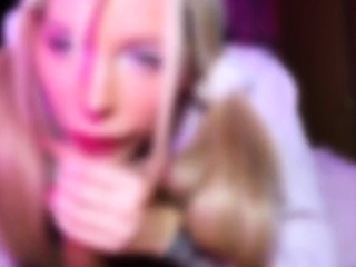 Blonde teen blowjob and fuck