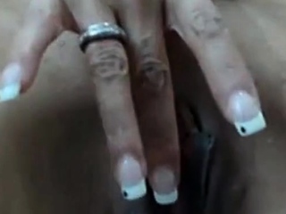 Creamy Pussy Squirts on Webcam