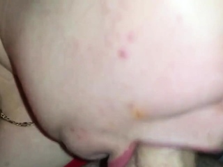 Sweet Amateur Blowjob with a BBW