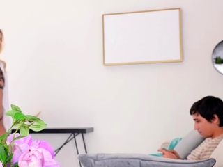 MomWantsToBreed Millie Morgan Stepmoms Lingerie Show WRB