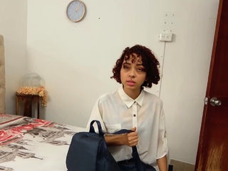 Petite Latina Teen Banged At Interview