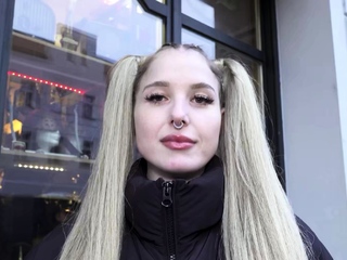GERMAN SCOUT – Big Dick Anal Sex Casting for Pigtails Teen
