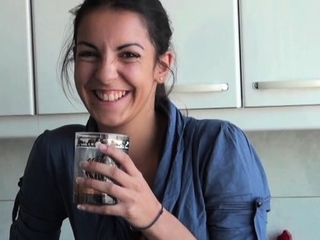 Inviting brunette maid gets shaved putz slammed