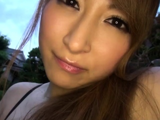 Sexy Reira Aisaki plays with her wild Asian fuckbox