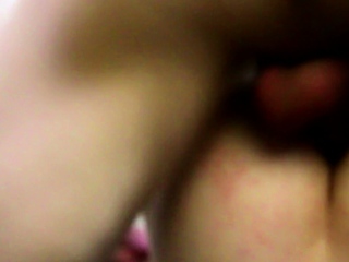 Close up footjob with great cumshot