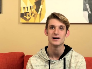 Handsome Twink Chris Tucker Pleasures His Big Dick
