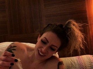 Great Big Boobs On Masturbating Redhead