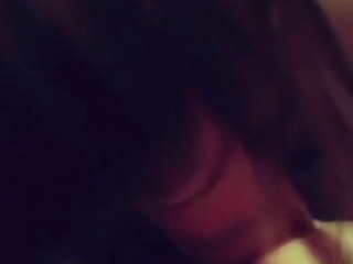 French Amateur Brunette’s Homemade Blowjob