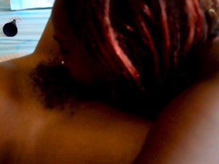 Natural Black BFFs Pussy Licking Sesh