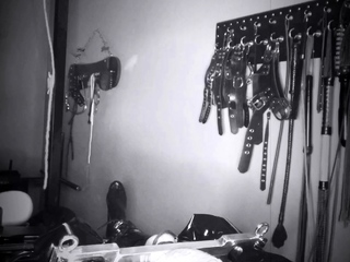 Femdom fetish mistresses fuck bdsm loser with strapon