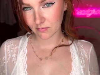 Great Big Boobs On Masturbating Redhead
