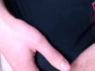 Big Cock Bear Cums in Speedo Bulge
