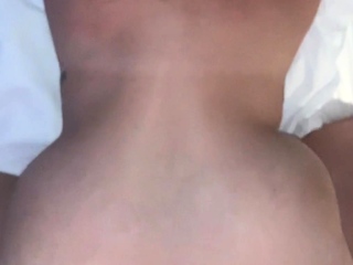 Big ass blonde in pov doggystyle