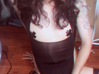 Solo webcam tranny masturbation