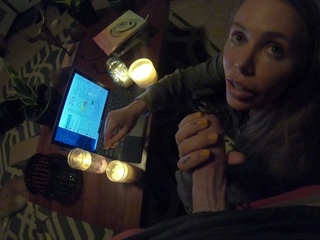 Blonde amateur milf does anal on pov camera 29