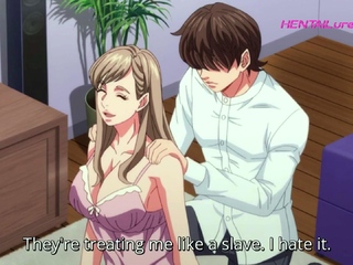 Deep blowjob after horny boy repairs the broken kitchen tap