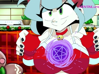 Xmas Cartoon Fuck – Audrey Takes It Raw on the Couch