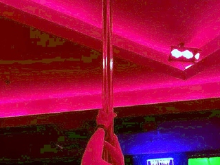 Amateur striptease and Solo masturbation