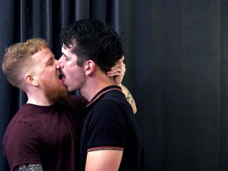 Horny masc top licks and fucks hot FTM stud