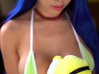 Teen Glasses Cam with Big Boobs