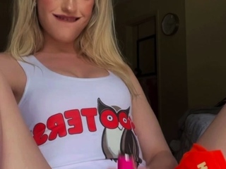 Skinny Blonde Teen Anal amp Vaginal Toys DP