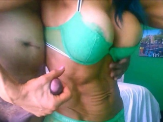 Fitness Fun with a Sexy Brunette Milf