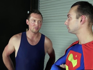 Superman Johnny B Blows Sex Wrangler Pierce Paris Huge Dick