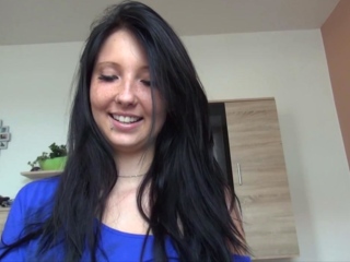 Brunette whore hardcore pov action