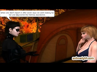 3D hentai shemale gets sucked her bigcock in the outdoor