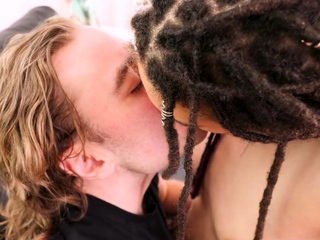 BLACK TGIRLS   Grabbing The Big Blue