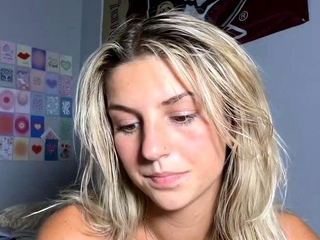 Amateur Blonde Teen Plays Solo with Toy Webcam Porn