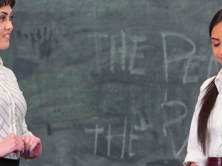 Small titted brunette amateur anal nailed at home