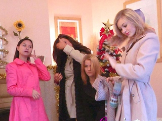 Blonde Natasha Marley with big boob