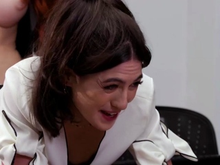 Ariel Fucked Megan During An Interview