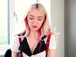 Kitty Marie In Her Sexy Uniform Wants You For Hot Sesh