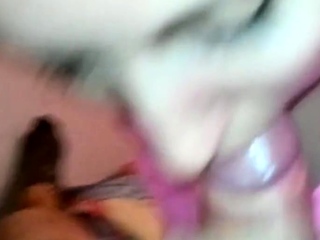 Bulgarian Amateur with Big Natural Tits Handles a Big Cock