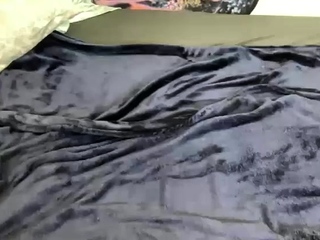 Hot busty masturbating shemale toys her ass
