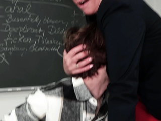 DaCada dominates her student in detention