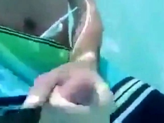 Underwater Jerk-Off Session Outdoors – Amateur Style