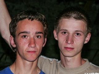 Two cute skinny boys doing striptease pic compilation