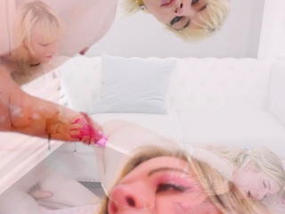 TGIRLSHOOKUP   Big Boobed Bimbo Gets it Extra Hard