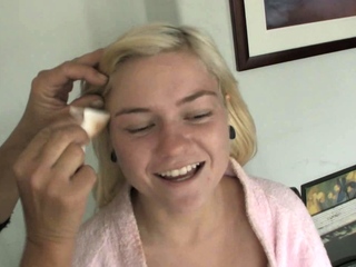 Beautiful red hair teen sucks and fucks in hardcore pov