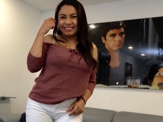 Hot Latina MILF Fucked Rough Doggystyle POV