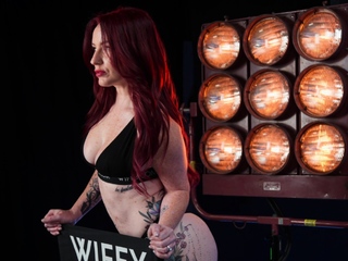 WIFEY Redheaded Hotwife Peach Gets Tag Teamed